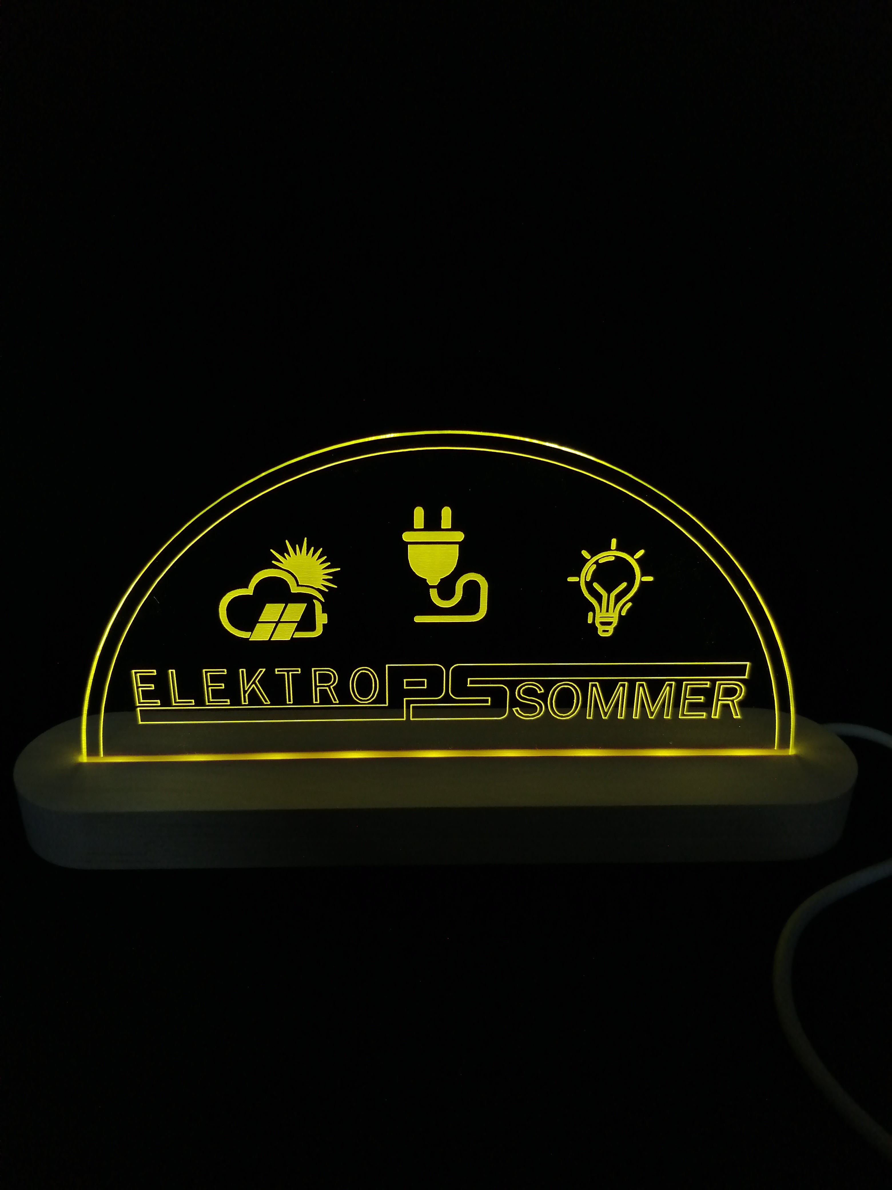 Kundenwunsch Firmenwerbung